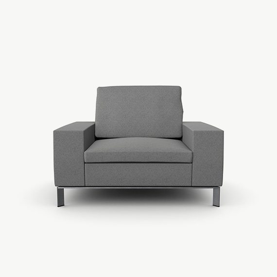 SLW01 Stirling Single Seat With Arms
