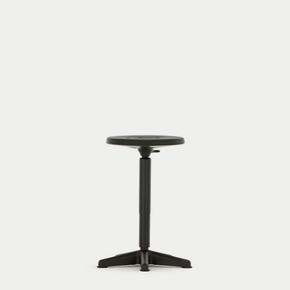 T40IND Industrial No Arms Round Seat Stool