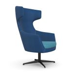 IKL.X Ikon Lounge Chair with Swivel Frame