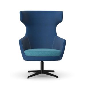 IKL.X Ikon Lounge Chair with Swivel Frame