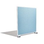 MA8-16-PDW-M-TB2 Marathon Freestanding Screen, 1600 High, Part Dry Wipe (1200h), 800 Wide, Magnetic Dry Wipe, Double Toolrail