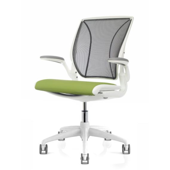W12 Diffrient World Chair with Adjustable Duron Arms with Textile