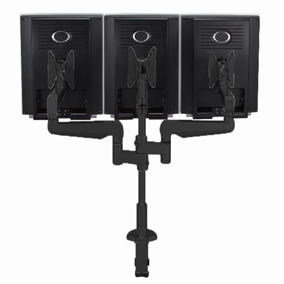 CMS2978B -  Ascend Multimount Triple Screen with Desk Clamp