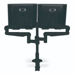 CMS3055B -  Ascend Multimount Double Screen with Desk Clamp
