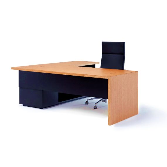 M330L2410N - Emphasis  Executive Left Handed Peninsular Desk
