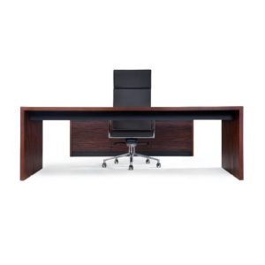 M332N2210M - Emphasis Executive Neutral Freestanding Desk with Medium Front Modesty Panel