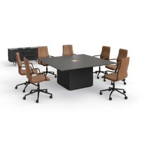 T530R2424 - Infinity Model T530 Square Column Based Table - 2400mm  12-14 Seater