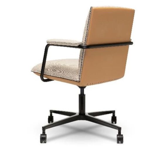 841LB8G - Cypher Low Back Conference Chair with Wing Arm and 4 Star Base