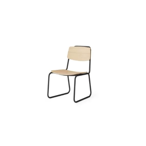 ANTDC.NA.SK Antalya Dining Chair with Skid Base